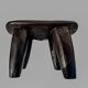 Senoufo Stool N1 "in solid wood | hand-carved | Authentic Piece