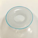 Murano Glass Vase by Ercole Barovier for Barovier & Toso with White Canes,