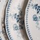 Set 6 old plates model Yvette ceramic company Maestricht