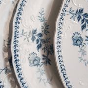 Ensemble 6 assiettes anciennes modèle Yvette société céramique Maestricht