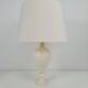 Alabaster Amphora Shaped Mother Table Lamp by Nelson Bloncourt, 1960s