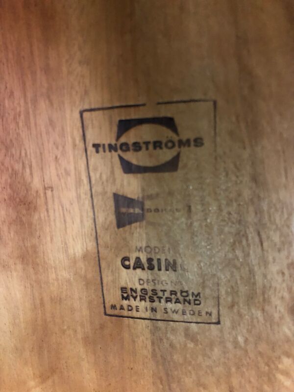 Meuble de rangement d'appoint TV Casino par Engstrom MYRSTRAND vintage 60'S