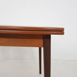 Teak extendable dining table, The Netherlands 1960