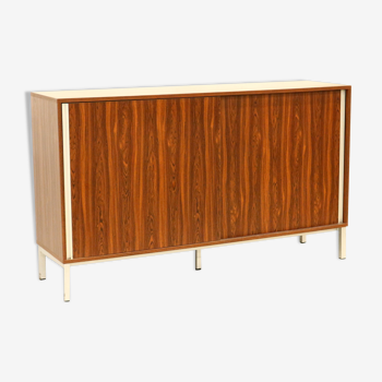 Vintage sideboard with sliding doors made in the 60s
