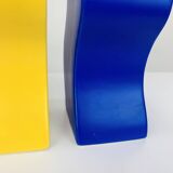 Trio of Asa vases, 1980s ceramic, vintage Memphis style