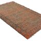 Vintage Turkish Carpet Floral Terracotta and Brown 260 x 158 cm