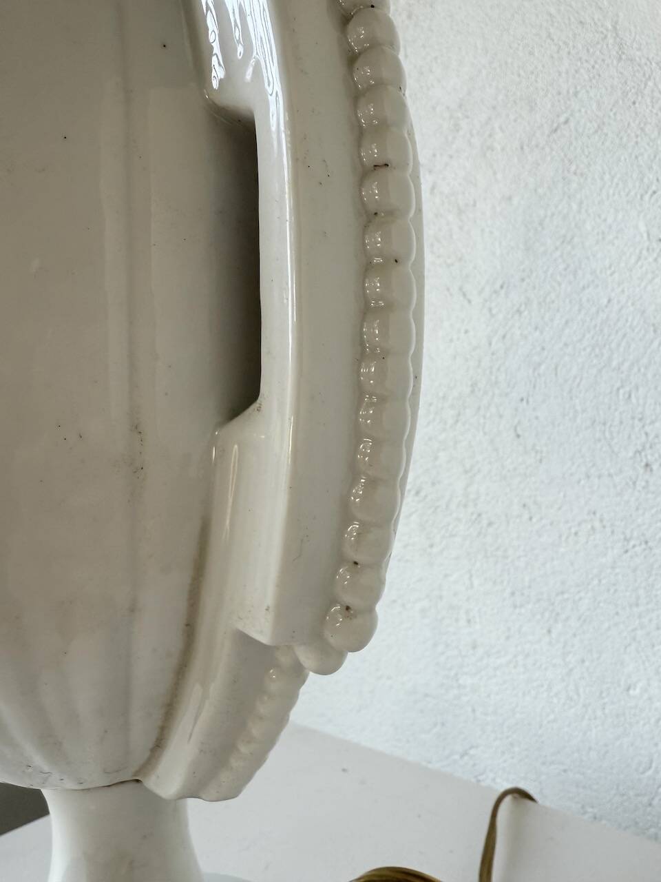 1940s ceramic lamp base