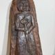 Paire de chaises religieuses et 1 applique