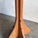 Brutalist, solid pine wood  standing coat rack