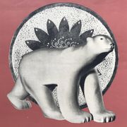 François pompon, galerie lorenceau, 1962. original mourlot photo-lithograph poster