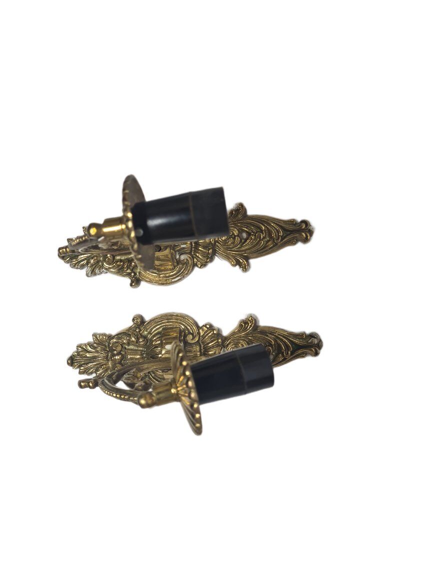 Appliques de style rococo, Pologne, années 1970, ensemble de 2