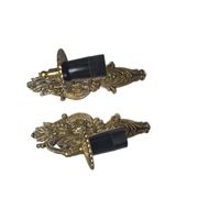 Rococo style sconces, Poland, 1970s, set of 2