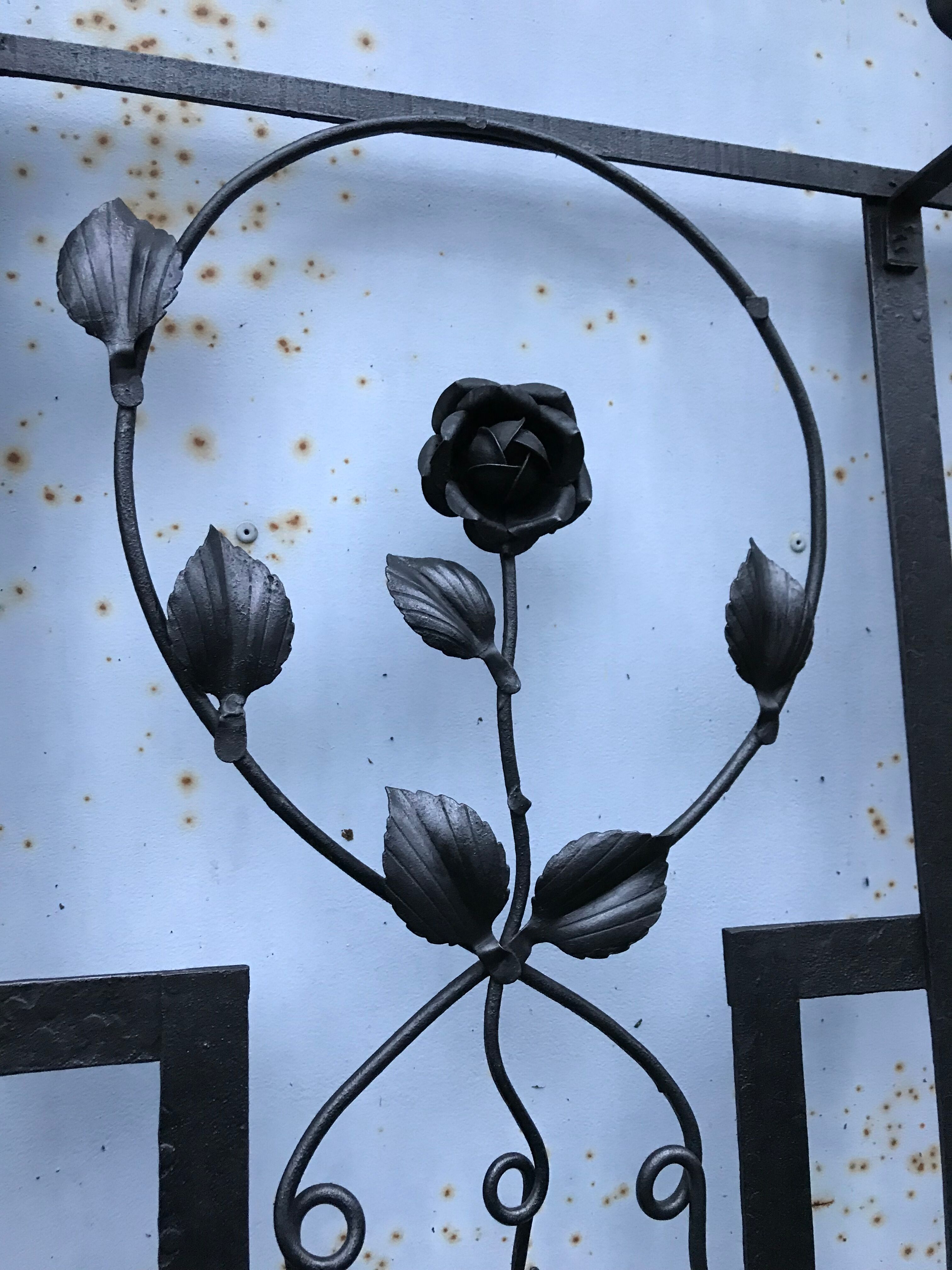 Art Deco era wrought iron jacket