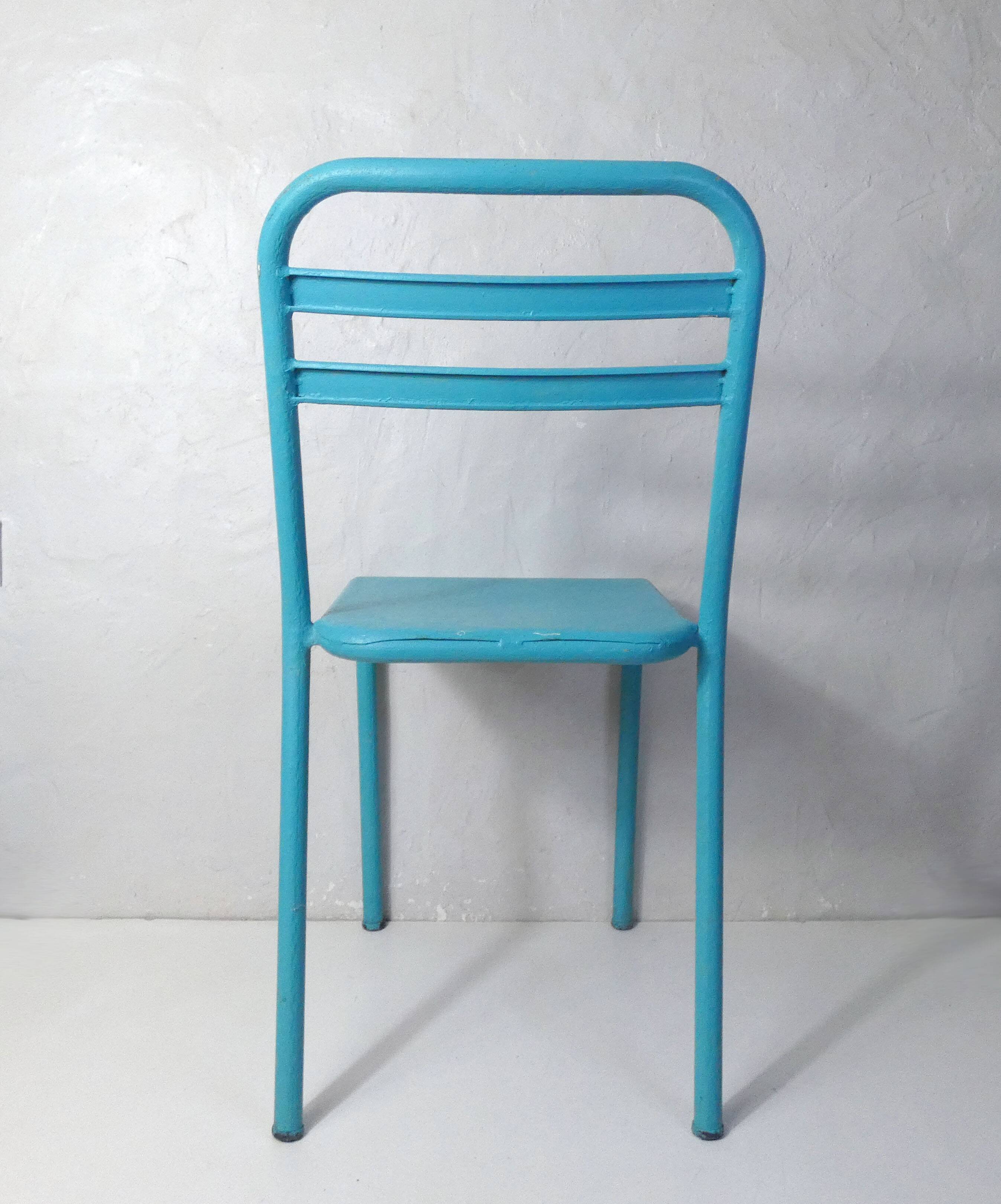 Ancienne chaise de jardin Tolix