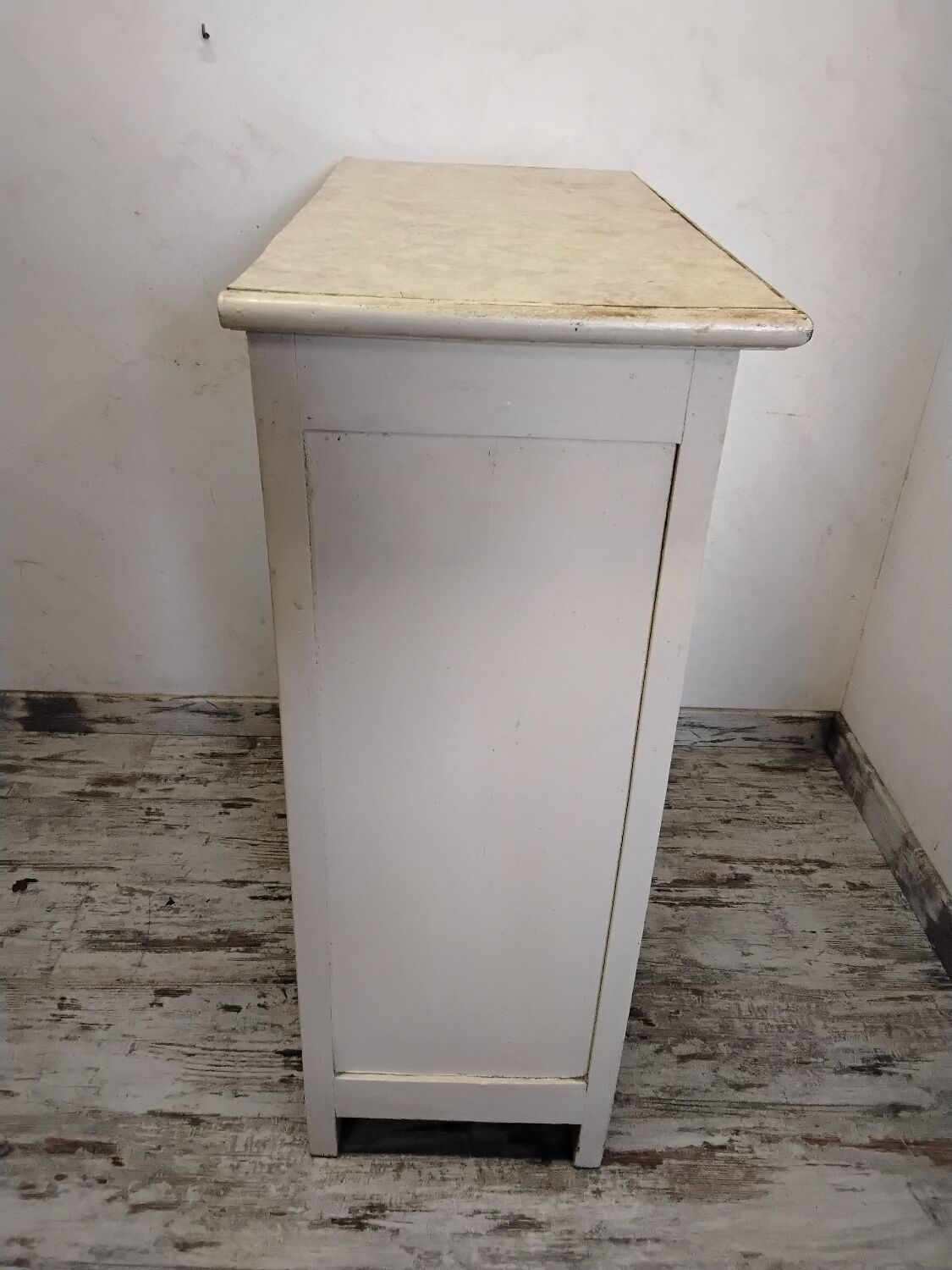 Old wooden Parisian buffet