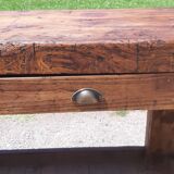 Wood workbench