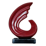 Abstract ceramic sculpture