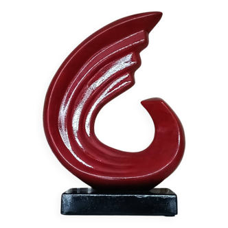Abstract ceramic sculpture