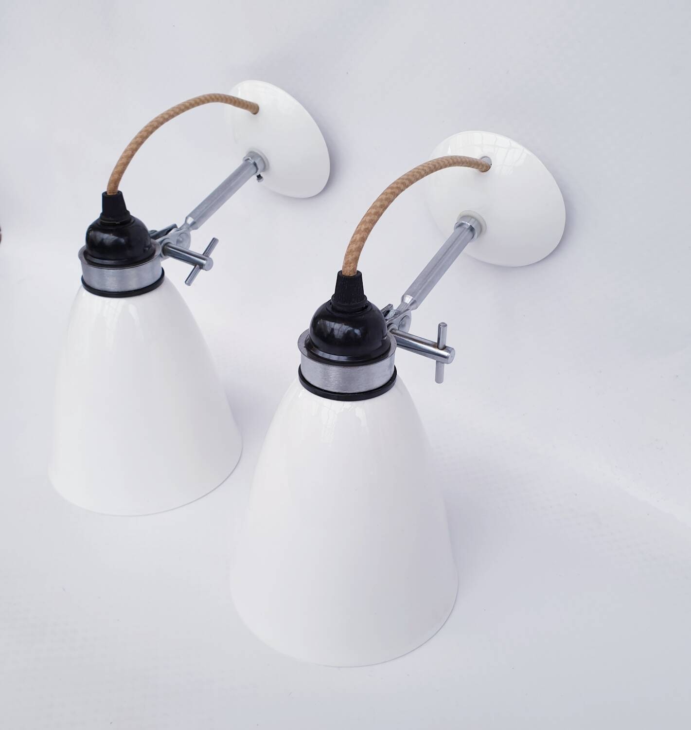 BTC Davey Lighting Enameled Industrial Wall Lights