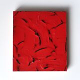 Tableau, peinture abstraite texturée de Vincent Dufresne, 2013
