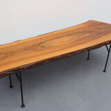 Coffee table in walnut