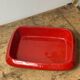 Glazed ceramic dish