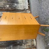 Vintage compass foot dresser