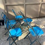 Chaise métalliques jardin et intérieur