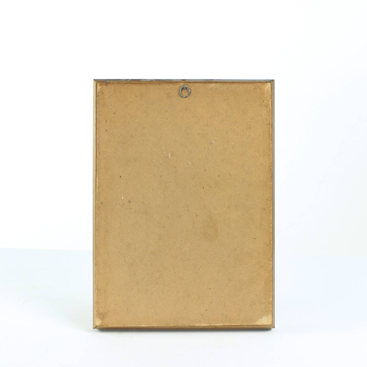 Ensemble de deux tableaux, peinture sur papier, par M. Hrušovská, Tchécoslovaquie, années 1950