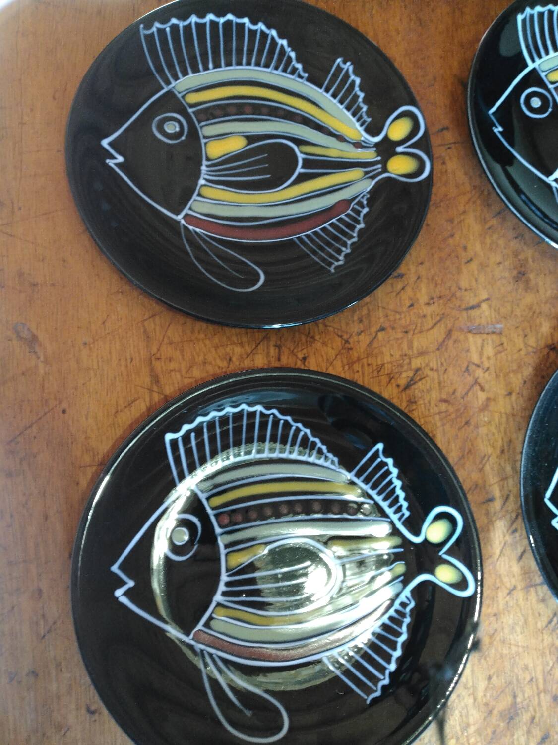 Robert Picault fish decor plates