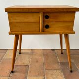 Vintage bedside table