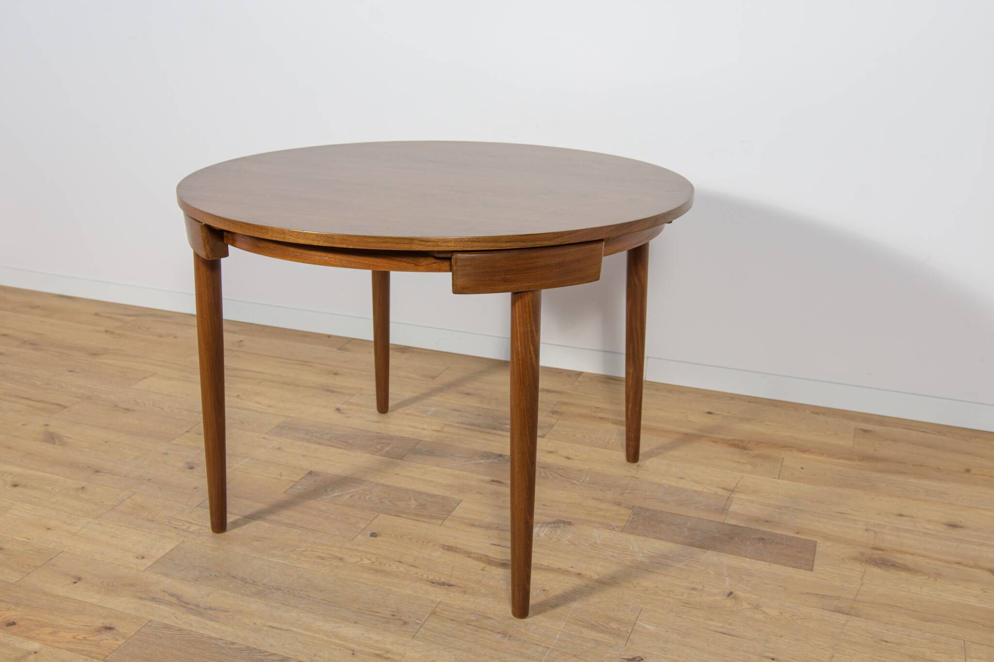 Mid-Century Teak Dining Table and Chairs Set by Hans Olsen for Frem Røjle,