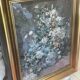 Painting enamels helca bouquet of spring hammer by hand