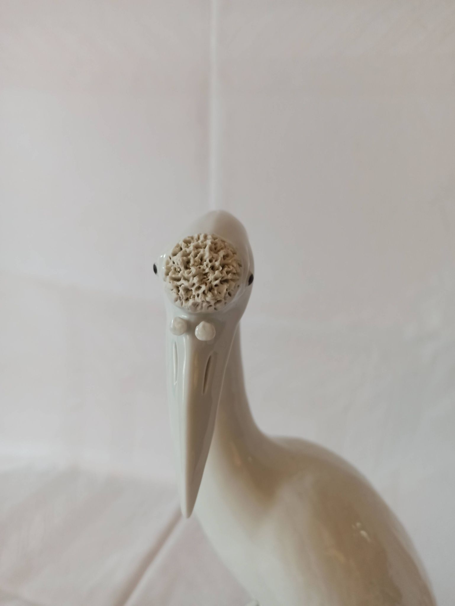 Figurine de Grue en porcelaine de Chine