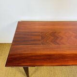 Art deco rosewood dining table