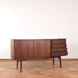 Mid-Century Walnut Sideboard by S. Albrecht, 1960s.