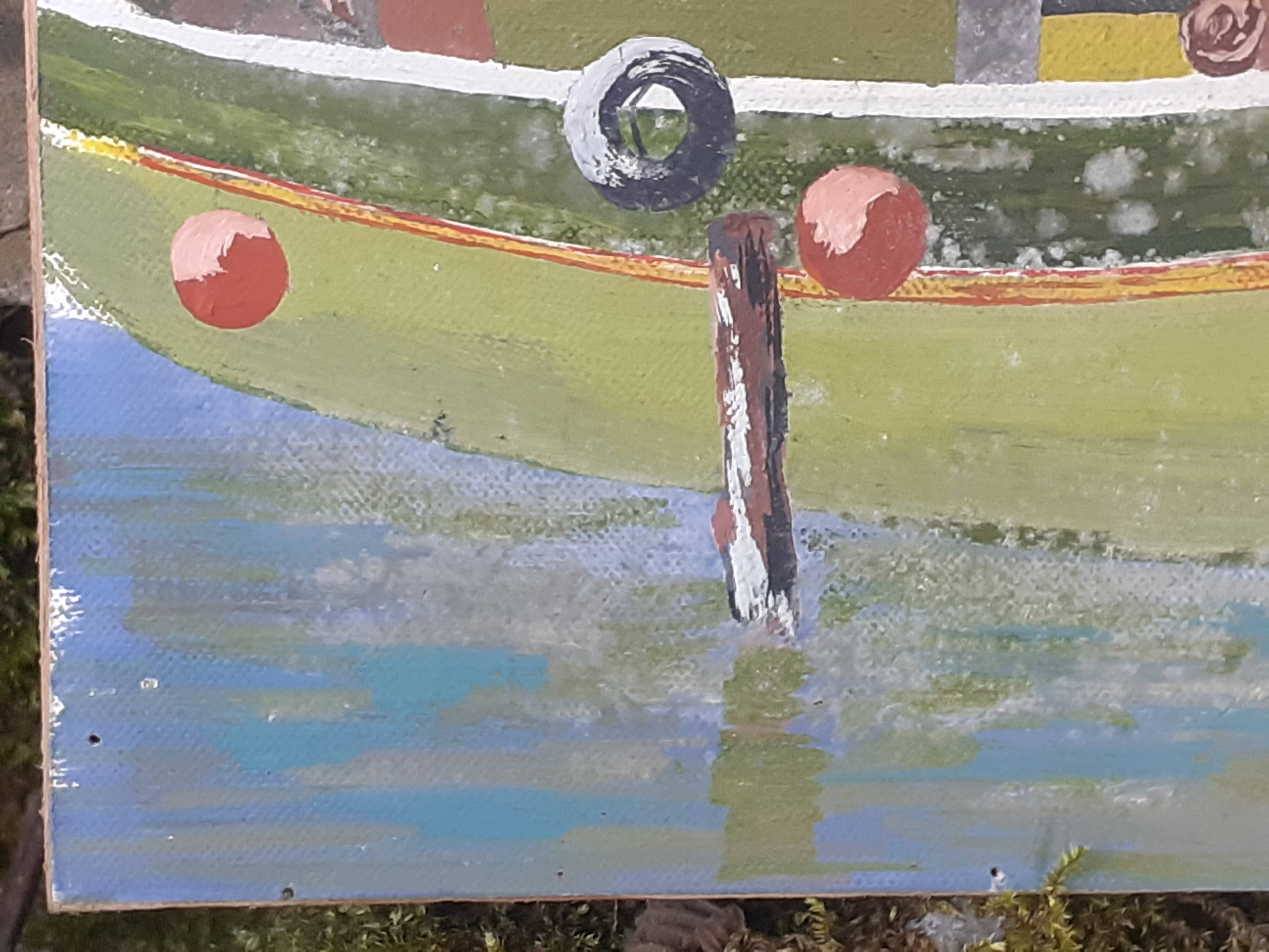 Oil "Fishing boats at Port Le Guilvinec"