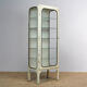 Vintage medical cabinet with five glass shelves, 1975