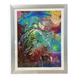Love is all, 2021 - C215 (C.Guémy) - Original digital print - Signed and numbered out of 100