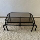 Table basse extensible design Memphis années 80