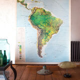 Map of South America, 1971