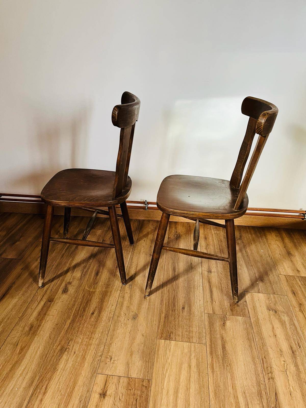 Pair of bistro chairs