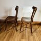 Pair of bistro chairs
