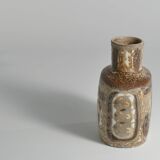 Scandinavian Modern Plate and Vase, ceramic, "Baca", Fajance, by Nils Thorsson f