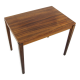 Table d'appoint scandinave en palissandre Suède 1960