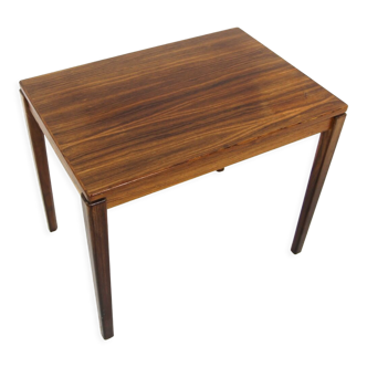 Table d'appoint scandinave en palissandre Suède 1960