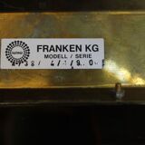 Wall mounted glass of Kalmar Franken KG 1970 s