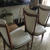 Trio of Monobloc chairs