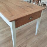 Renovated farmhouse table