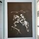 Tableau le cavalier blanc